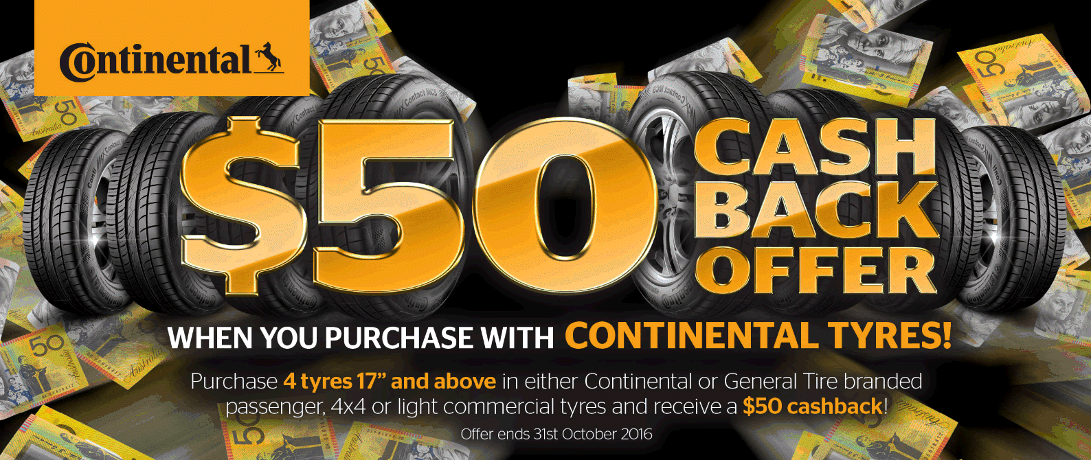 $50 cashback offer