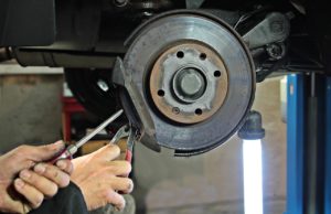 a mechanic providing professional brake and clutch services