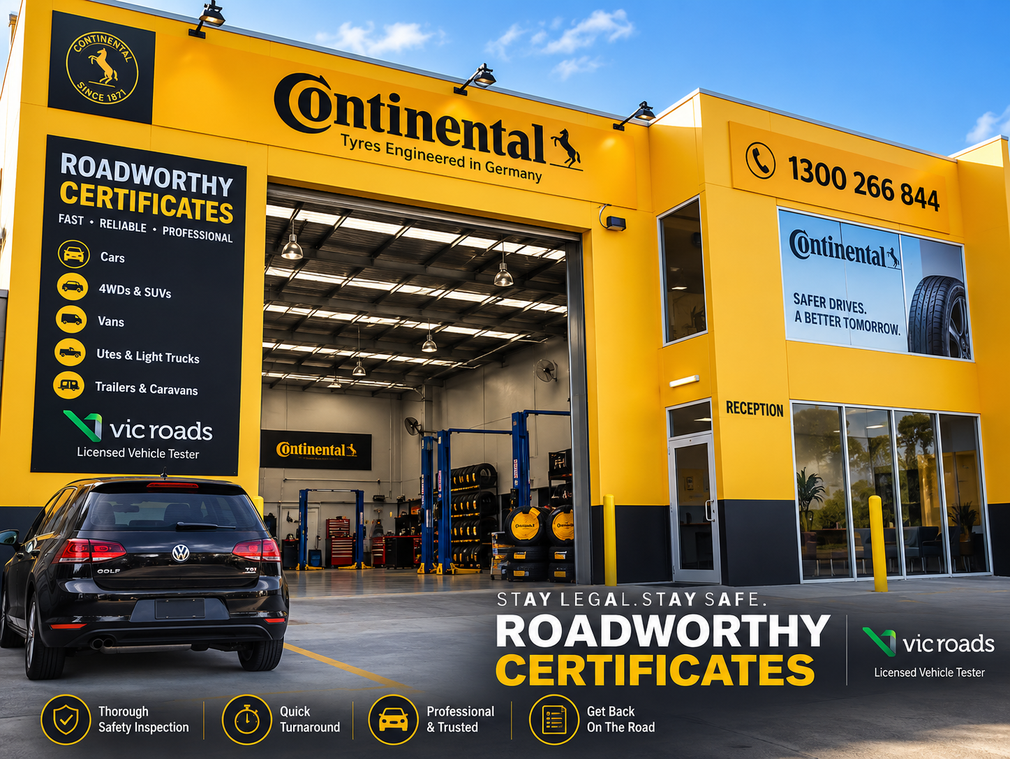 Roadworthy certificate inspection in Dandenong